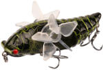  Bionic Cicada Hard Fish Csali Spinning Horgászcsali Propelleres Háromszögű Horoggal