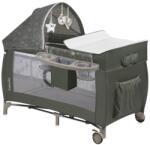 Lionelo - SVEN PLUS utazóágy, bézs/olíva 5903771720762 (LN0326)