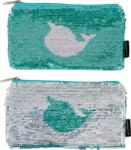 Starpak Dupla Flitteres Neszesszer - Türkiz-Ezüst (PISC T&S) (PISC T&S)