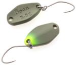 Nories Masukuroto Boon 18 mm 2.5g #23 Kanál Villantó (Oliv Chartreuse / Oliv)
