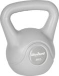 Rebel 4 kg szürke bitumenes kettlebell REBEL ACTIVE (RBA-2322G-04)