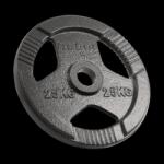 Rebel Olimpiai öntöttvas súly 25kg, nyílás 51mm, fogantyús tárcsa, REBEL ACTIVE (RBA-2143-25) Súlytárcsa