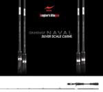 Apia GRANDAGE NAVAL SILVER SCALE C65ML CAST 1, 96m 7-25gr Pergető Horgászbot