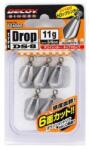 Decoy DS-8 Sinker Type Drop 7, 0 gr Drop Shot Ólom 6 db/csg
