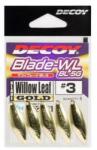 Decoy BL-6G Willow Leaf Gold 3 Spinner Blade 5 db/csg