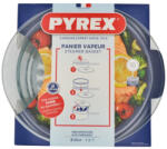 Pyrex kerek üveg pároló 20 cm (203270)