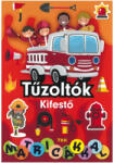 TKK Tűzoltók kifestőfüzet matricákkal 16+2 oldal