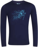 Zulu Merino Skier 160 Long férfi póló XL / kék