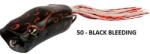 Rapture Popper Frog 60 mm 1/2Oz(15g) Black Bleeding, Gumibéka