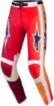 Alpinestars Pantaloni motocross Alpinestars Racer Portl roșu-portocaliu-gri deschis (AIM171-0284)