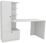 ASIR GROUP Íróasztal Merinos - White, Walnut