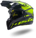 Asix Casca motocross atv Asix 189, culoare negru verde, marime L (ASIX189-96) - mxenduro