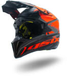 Asix Casca motocross atv Asix 189, culoare negru portocaliu, marime XL (ASIX189-915) - mxenduro