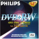 Philips DVD-RW 4, 7Gb 4x (1-es címke) (PH386245 / DPHMW) - mzona