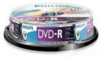 Philips DVD-R 4, 7Gb 16x Hengeres 10db/csomag (10-es címke) (PH922524 / DPHMC10) - mzona