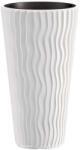 Prosperplast SANDY SLIM virágcserép fehér 34, 9 cm (DPSP350-S449) - platinashop