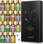 Phatoil Prémium Illóolaj Válogatás 7 Napos Aromaterápiás Naplóval, 15 x 5 ml (PH-W241107B)