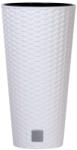 Prosperplast Rato Tubus virágcserép fehér 20 cm-es betéttel (DRTUS200-S449) - platinashop