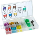  Biztosíték készlet + kiszedő, tárolódobozban - 97 db - 3-30A (05715)