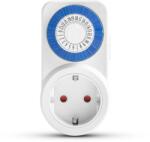  Delight analóg kapcsolóóra - fél órás időközökkel - 250V - 16A (20299)