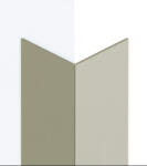 Profilplast Sarokélvédő 30x30 eloxált matt olíva