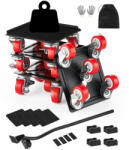 VEVOR Bútorszállító kocsi 5 kerekes 544 kg teherbírású görgős bútor alátét készlet