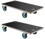 VEVOR Bútorszállító kocsi 250 kg teherbírású görgős bútorszállító alátét 4 TPR kerékkel