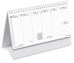 Toptimer Asztali naptár kép nélküli TOPTIMER T055 álló fehér lapos papír táblás 2026 (T550P-00P) - robbitairodaszer