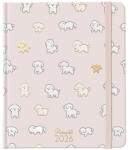 Planall Határidőnapló PLANALL New Classic B/5 heti keményfedelű gumis Fur baby 2026 (21556) - robbitairodaszer