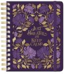 Planall Határidőnapló PLANALL Classic B/5 heti spirálos keményfedelű gumis Purple 2026 (21537)