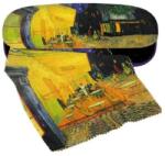 Fridolin Van Gogh Kávéház éjjel szemüvegtok törlőkendővel (VR-12566)