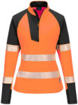 Portwest PW3 Hi-Vis 1/4 Cipzáras Sweatshirt (T173OBRXXL)