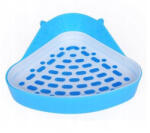 TATRAPET Rácsos Sarok Wc 24, 5x16, 5x10cm kék