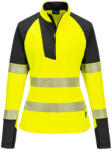 Portwest PW3 Hi-Vis 1/4 Cipzáras Sweatshirt (T173YBRL)