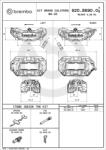 BREMBO Etrier frana BREMBO 920B69008 (920B69008)