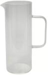 Gastro Carafă din sticlă cu suprafață striată, capacitate: 1, 2 litri, înălțime: 208 mm, diametru: 80 mm
