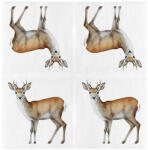 Esschert Design Őzikés 3 rétegű szalvéta, 33 x 33 cm (TP427)