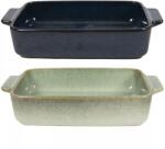 Gastro Vas ceramic pentru copt albastru/mentă, modele diferite, Înălțime: 55 mm, Lungime: 300 mm, Lățime: 190 mm Castron