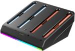AOLION Stație de încărcare Joy-Con 4 stații, RGB | pentru Nintendo Switch 2 (VVR.4X.JC.CONTR.CHARGING.NS2)
