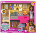 Mattel Barbie și Teresa: Set de joacă Bucătăria de vis - Mattel (JCT06) Figurina