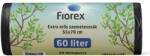 Fiorex Packaging Szemeteszsák extra erős, 60 literes 550x780x0, 025 mm - 20 db/tekercs