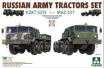 TAKOM Russian Army Tractors KZKT-537L & MAZ537 1+1 1: 72 (TAK5003)