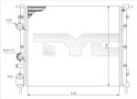TYC Radiator, racire motor TYC 728-0026 (728-0026) - automobilus