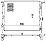 E-KRAFT Radiator, racire motor E-KRAFT 1924001205 (1924001205)