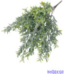  Hamvas műzöld csokor 44cm - 3069