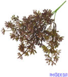  Műzöld bogyós díszítő csokor 32cm 3108 - Sötét Barna