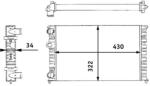 MAHLE Radiator, racire motor MAHLE BEHR CR 364 000S (CR 364 000S)