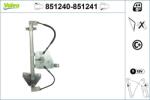 VALEO Mecanism actionare geam VALEO 851240 (851240)