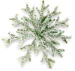  Havas mű zöld araukária cunninghamii hópehely, mérete: 33 cm