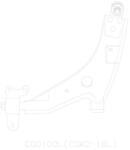 CTR Brat, suspensie roata CTR CQ0100L (CQ0100L) - automobilus